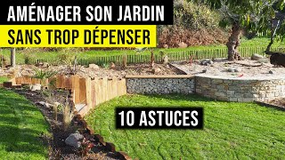 Aménager son Jardin pour Pas Cher  10 Astuces pour Économiser [upl. by Etteniuqna]