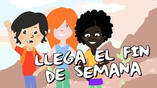 Llega el fin de semana  Canciones infantiles  El Mundo de Pequesi [upl. by Castro247]