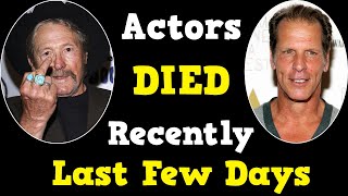 20 Famous Actors Who Died Recently in Last Few Days [upl. by Emyaj307]