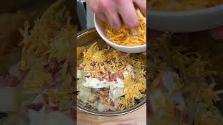 Loaded Potato Casserole food cooking tasty [upl. by Aleras]