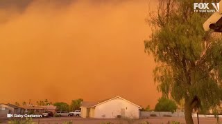 Stunning Arizona monsoon footage [upl. by Kinsley]