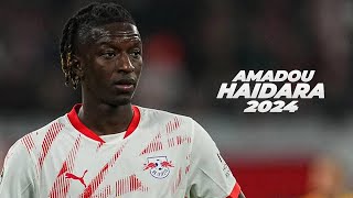 Amadou Haidara ● Welcome to Galatasaray 🟡🔴 Best Skills Goals amp Passes 2024ᴴᴰ [upl. by Launam]