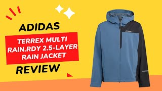 Adidas Terrex Multi RAINRDY 25Layer Rain Jacket Conquer the Elements  Review [upl. by Reinert333]