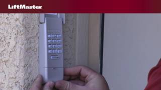 How to Change the Battery in Your LiftMaster Wireless Keyless Entry [upl. by Lyman]