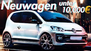 Die 5 besten Neuwagen unter 10000€ die du dir leisten kannst  RB Engineering [upl. by Sirahc496]