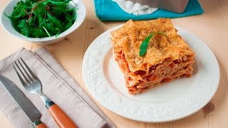 Recette de lasagnes à la bolognaise sans viande [upl. by Tiffanle]