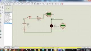 How to connect Voltmeter amp Ammeter in a circuit  Proteus Simulation [upl. by Aiuhsoj]