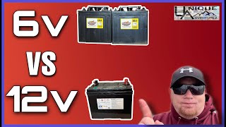 6v vs 12v BATTERIES FOR YOUR RV  BUDGET RV BATTERY UPGRADE [upl. by Laumas]