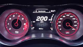 Dodge Charger SRT Hellcat Top Speed and acceleration [upl. by Neeron]