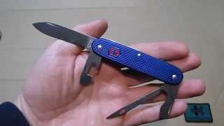 victorinox blue alox marine soldier swissbianco limited edition [upl. by Cynera]