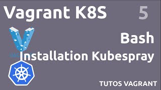 VAGRANT K8S  5 INSTALLATION KUBESPRAY [upl. by Wenn]