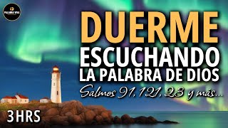 Poderosos Salmos y versículos Bíblicos para Dormir  Biblia Hablada  3 HRS [upl. by Pich]