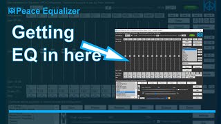 Peace Equalizer  Tutorial 14 Importing filters amp equalizations [upl. by Yekim69]