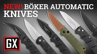 NEW Boker Automatic Knives [upl. by Sheepshanks]