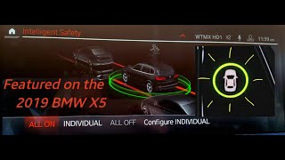 BMW Intelligent Safety Intro  What does that button do  2019 X5 [upl. by Pierrepont]