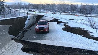 Anchorage 2018 earthquake coverage [upl. by Ellebasi607]