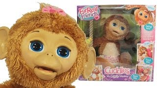 Furreal Friends Cuddles  My Giggly Monkey Pet [upl. by Herta]