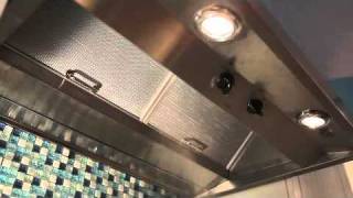 GE Cafe Range Hood Video [upl. by Margreta50]