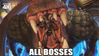 Strange Brigade  All Bosses With Cutscenes 4K 60FPS UHD PC [upl. by Tasha]