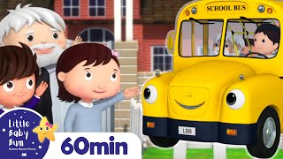 Wheels On The BUS  More Nursery Rhymes and Kids Songs  Little Baby Bum [upl. by Dolorita]