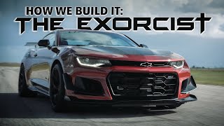 How To Build a 1000 HP Camaro ZL1 1LE  THE EXORCIST by HENNESSEY [upl. by Tezzil736]