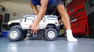 RC Hummer H2 16th scale by New Bright radiocontrolled [upl. by Imyaj]