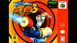 Earthworm Jim 3D N64 Gameplay [upl. by Bethesde396]