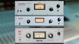 Teletronix LA2A vs Warm Audio WA2A vs Waves CLA2A [upl. by Blair]