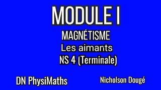 Les aimants  DN PhysiMaths [upl. by Grounds]