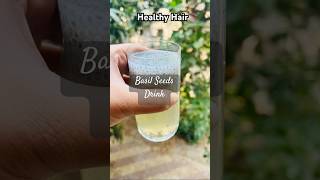 Basil seeds drink  Sabja Seeds  Detox water  youtube food shortsfeed shorts basilseeds [upl. by Nyrok]