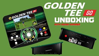 Golden Tee Go Unboxing amp Gameplay with Adam Kramer [upl. by Tertia]