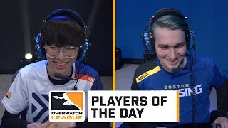 Ark and Kellex  Players of the Day  Overwatch League [upl. by Casia531]