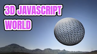 Create JavaScript 3D World in 5 Minutes or less [upl. by Enwad21]