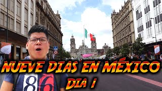 MI VISITA AL CENTRO HISTORICO DE MÉXICO dia 1 [upl. by Sapers]