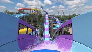 Hersheypark Breakers Edge Water Coaster POV [upl. by Giulia]