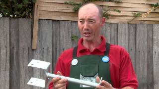 How To Set Up Post Supports For A Carport  DIY At Bunnings [upl. by Arnelle]