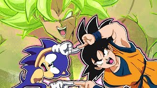 Sonic Meets Goku [upl. by Shewchuk]