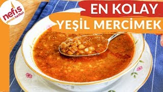 EN KOLAY💯10 DAKİKADA⏰ YEŞİL MERCİMEK ÇORBASI TARİFİ [upl. by Erda]