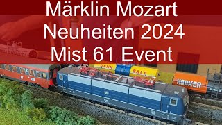 Märklin Mozart und weitere Neuheiten beim MärklinInsiderEvent RheinMain MIST 61 [upl. by Dehsar]