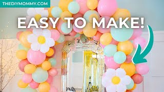 How to Make a Stunning DIY Balloon Arch for your Party TODAY Super Simple [upl. by Friedland742]