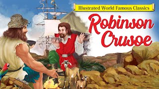 Robinson Crusoe  World Famous Classics  Educational Videos for Kids [upl. by Allecram136]