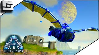 Using The Wing Suit To Get MAGMASAUR Eggs In Ark Genesis E6 [upl. by Nevs696]