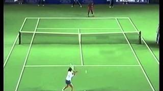 Martina Hingis v Serena Williams  2001 Australian Open Highlights [upl. by Anomar]