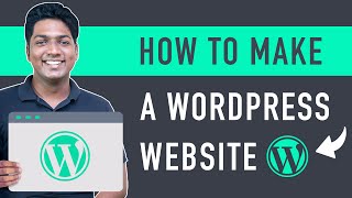 How To Make A WordPress Website  Simple amp Easy [upl. by Barncard]