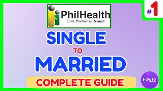 How to Update Philhealth Status from SINGLE to MARRIED [upl. by Nyleikcaj771]