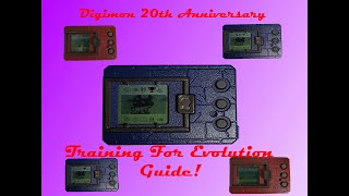 Digimon 20th Anniversary VPet How to Train for Evolution [upl. by Salamone]