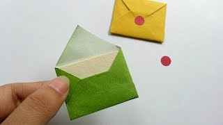 How To Create Cute Miniature Envelopes  DIY Crafts Tutorial  Guidecentral [upl. by Airakaz600]