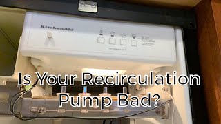 Kitchen AidWhirlpool Undercounter Ice Maker diagnosis and repair [upl. by Rosenthal]