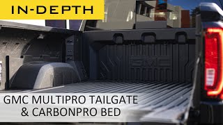 InDepth MultiPro Tailgate amp CarbonPro Bed on the 2020 GMC Sierra AT4 [upl. by Emor]