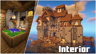 Minecraft Island Fortress Interior [upl. by Tirrej]